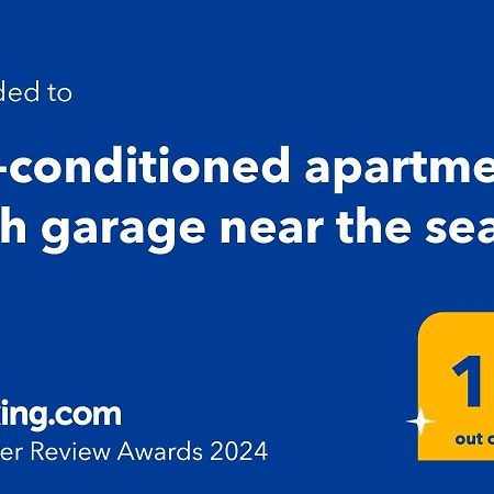 Air-Conditioned Apartment With Garage Near The Sea Nice Bagian luar foto